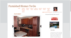 Desktop Screenshot of furnishedhomestogo.com